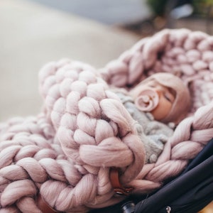 Baby Sleeping Bag. 100% Merino Wool. Handmade in NYC. image 5