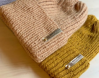 Beanie. Handmade in NYC.