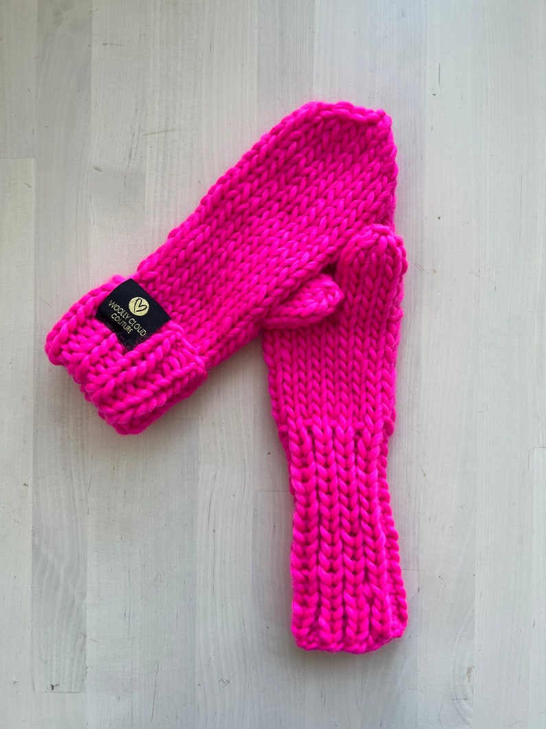 Pccol guant d lana foderat n ple rosso e verde - Etsy tala