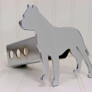 Chrome Pitbull Hitch Cover