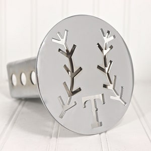 Chrome Baseball Texas Rangers &quot;T&quot; Hitch Cover, 2&quot;