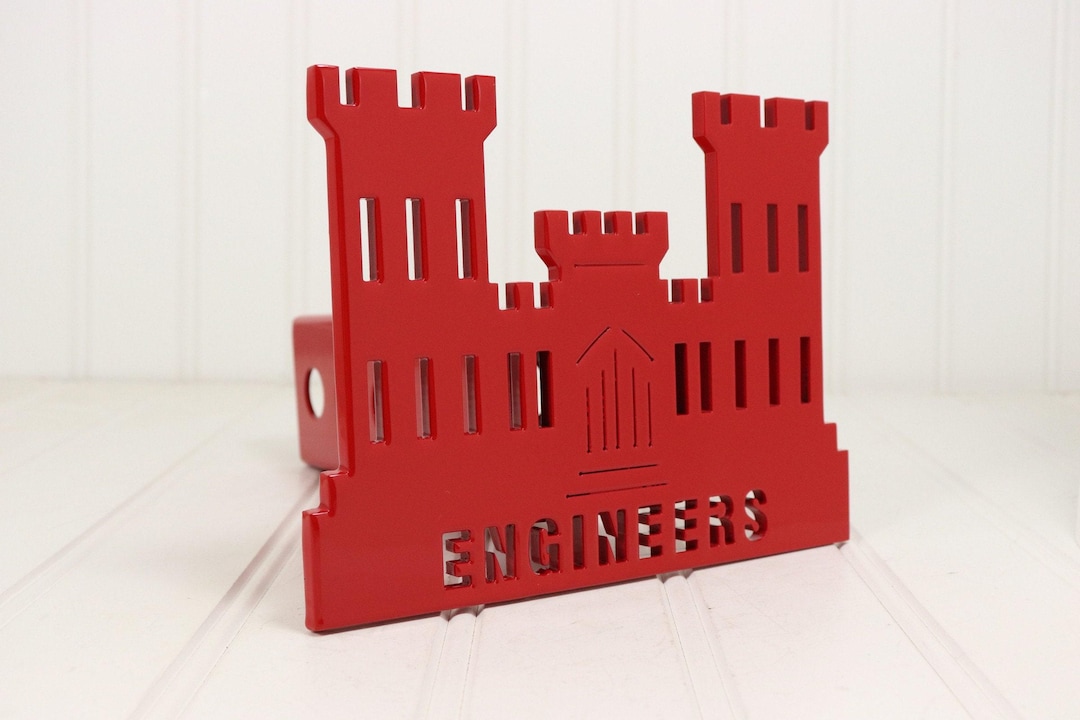 Red Engineers Castle Hitch Cover – Fits 2” Hitch Receiver - Etsy