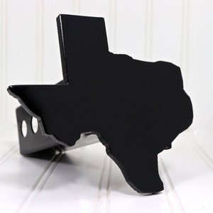 Matte Black Texas Hitch Cover 2&quot;, Ships Free