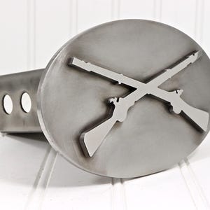 Stainless Steel U. S. Army Infantry Hitch Cover