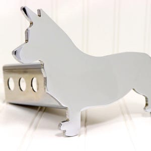 Corgi Chrome Hitch Cover – Fits 2” Hitch Receiver