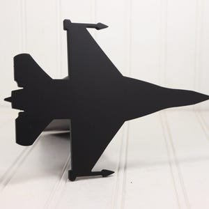 Matte Black Stainless F-16 Hitch Cover