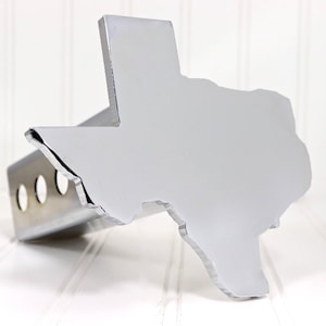 Chrome Texas Hitch Cover – Fits 2” Hitch Receiver