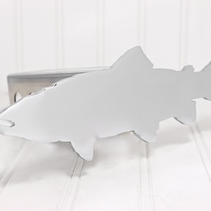 Chrome Trout Hitch Cover – Fits 2” Hitch Receiver