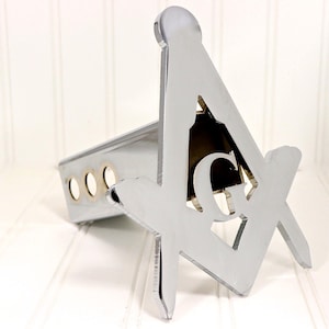 Chrome Mason Hitch Cover – Fits 2” Hitch Receiver