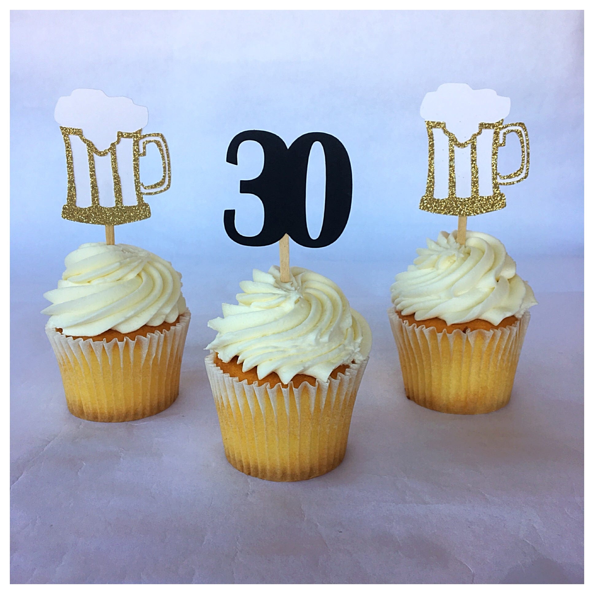Cheers And Beers To 30 Years 30th Birthday Decoration 30th Etsy