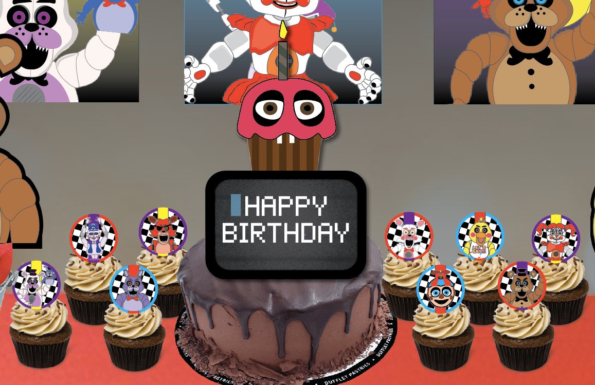 Five Nights at Freddy's Party Supplies Digital Download Etsy Australia