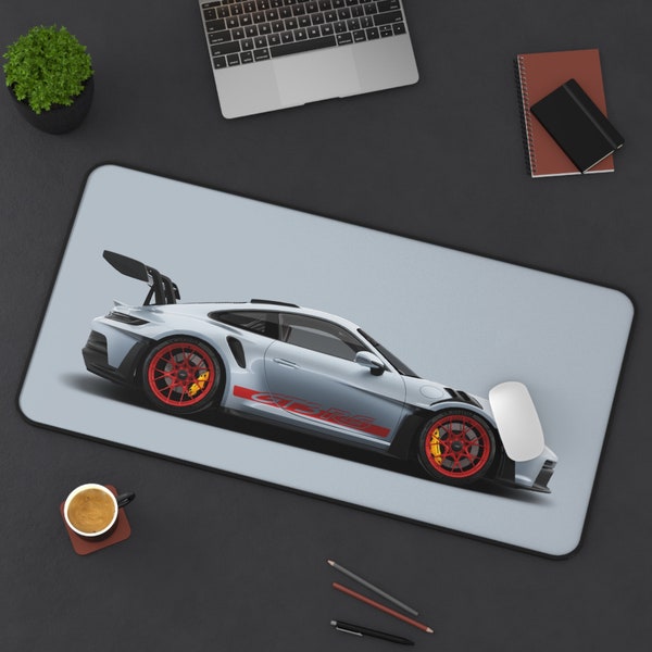 Porsche GT3 911 Desk Mat Porsche Model 911 Mousepad Porsche 911 Mouse Pad Car Mouse Pad Sports Car Desk Pad