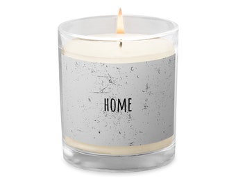 Unscented Soy Wax Candle | Glass Jar 1.2 lb Scentless Candle | 7 Oz Cotton Wick Natural Soy Candle | Mantle Decor