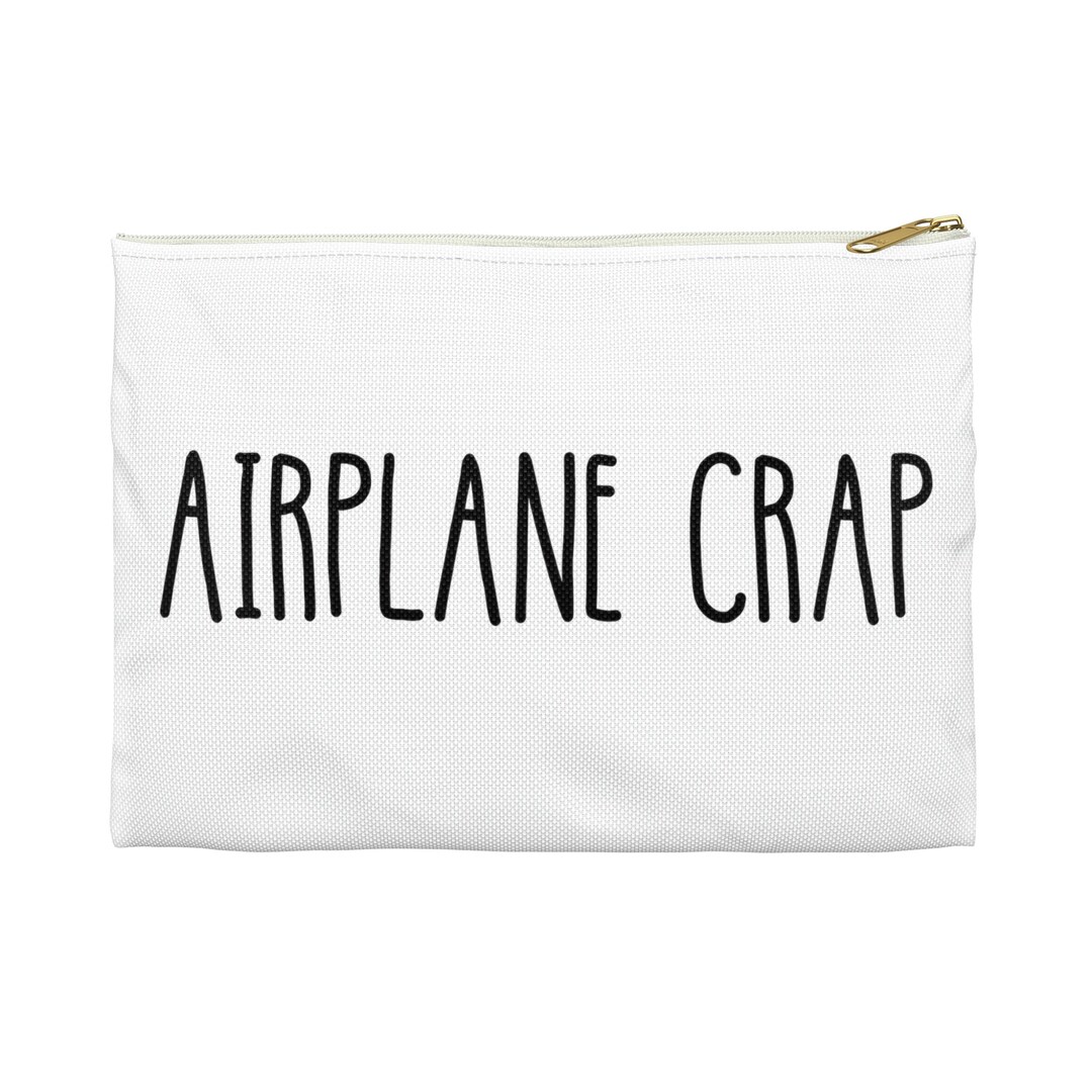 Airplane Crap Accessory Pouch, Travel Accessory Bag, Charger Pouch