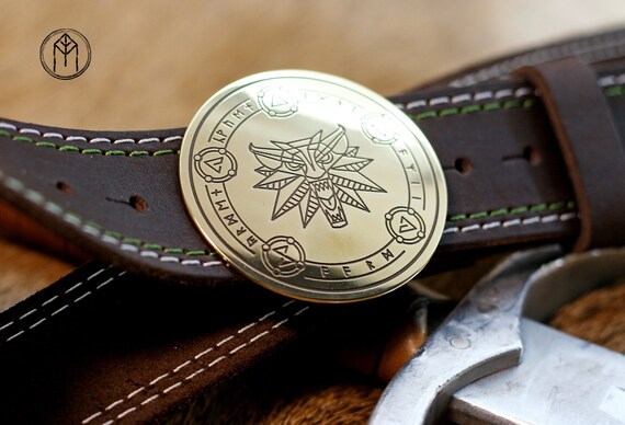 witcher belt buckle