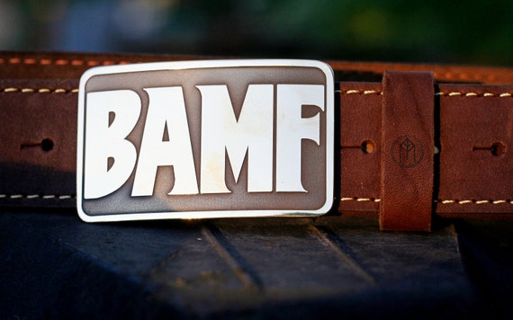 bamf belt buckle