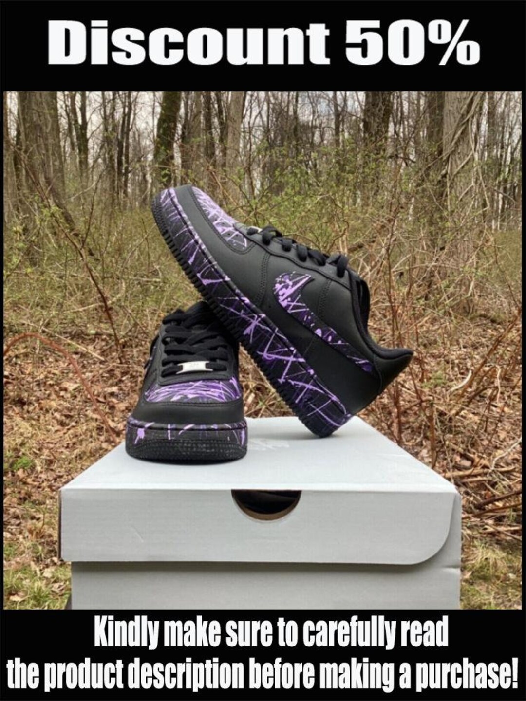 custom af1 paint splatter