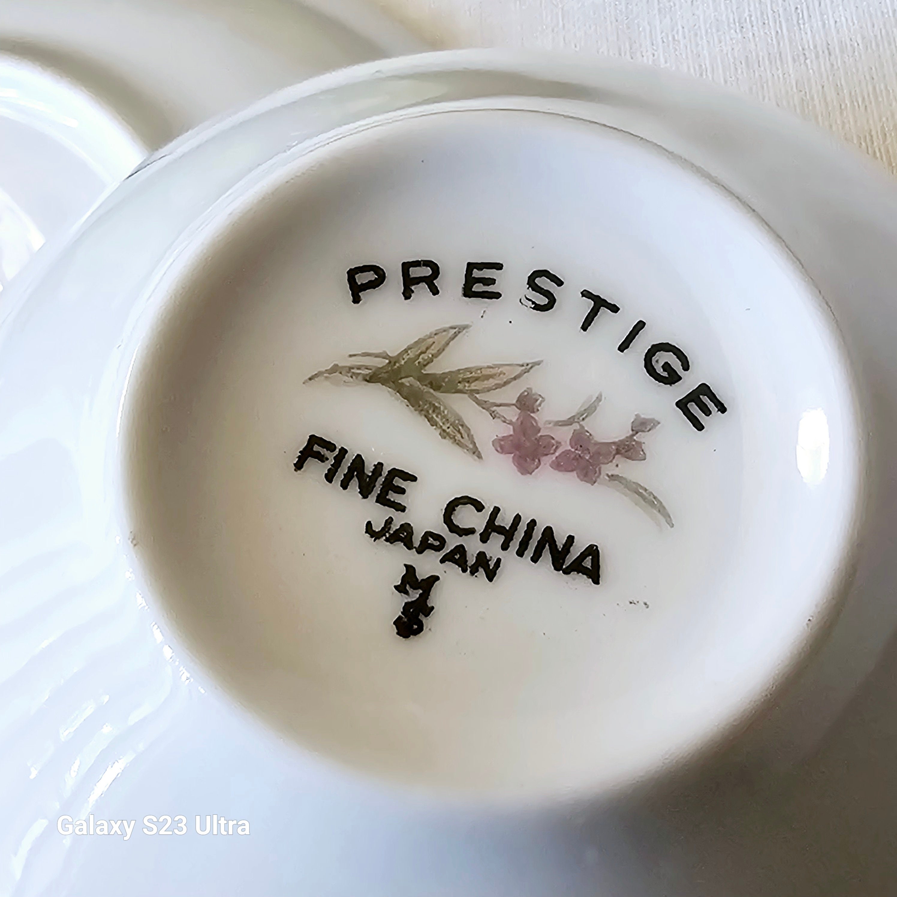 Set of 2 Vintage Made in Japan - Prestige Fine China