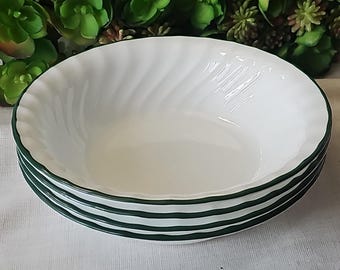 Juego de 4 tazones Corelle by Corning vintage para microondas, aptos para pasta, ensalada, sopa o cereales, de 18 cm (7 pulgadas).