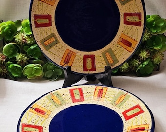Set of 2 Pfaltzgraff Sedona Salad Plates, 9.25" Stoneware
