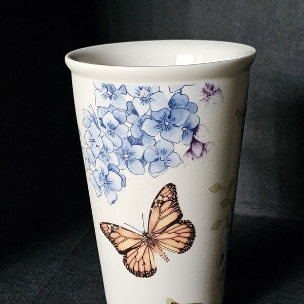 Lenox Butterfly Vase Etsy