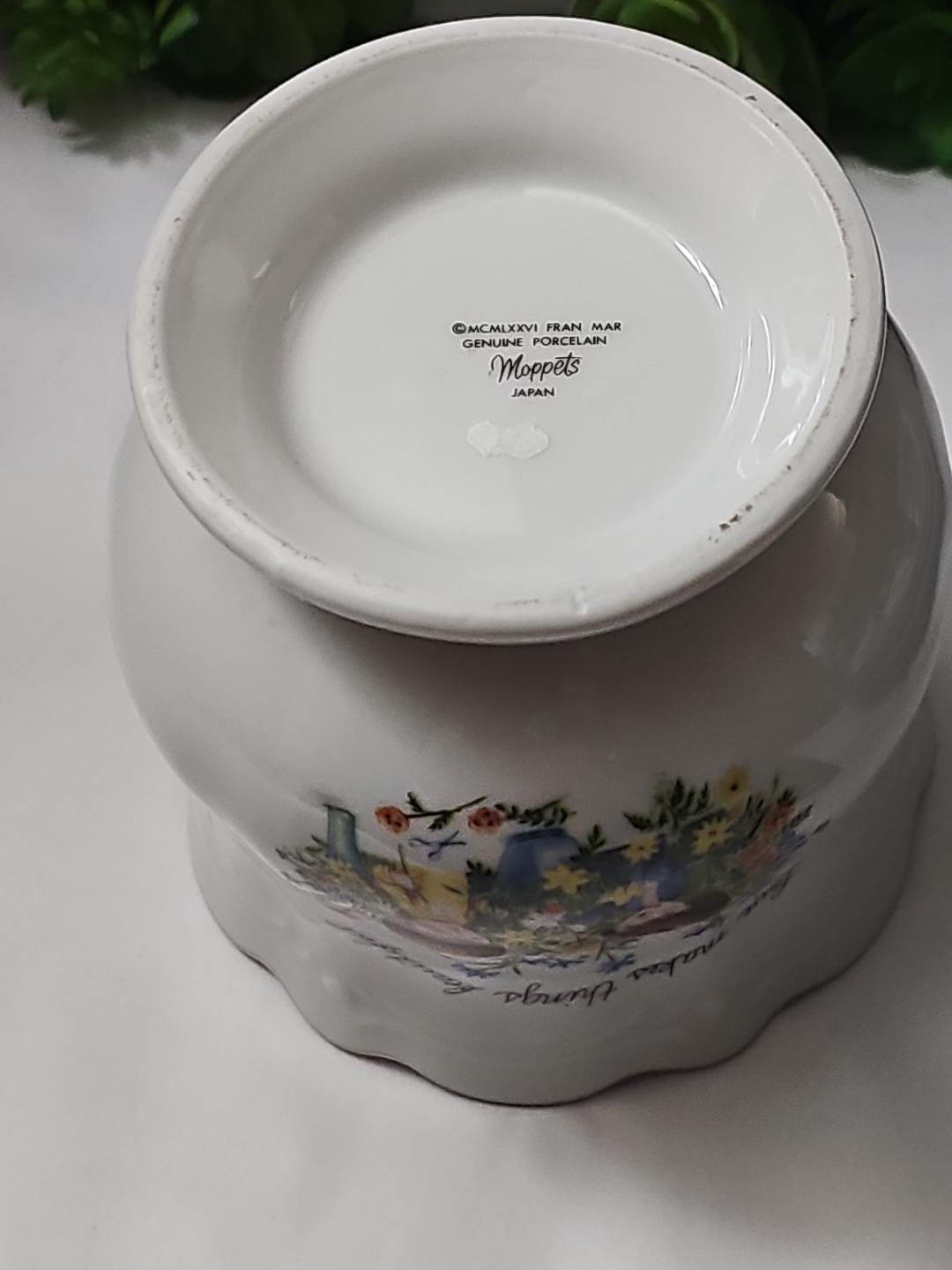 Vintage 1976 Fran Mar Moppets Porcelain Planter, Made in Japan - Etsy