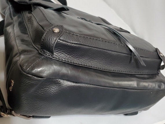 The Sak Ventura II black LEATHER Convertible Back… - image 6