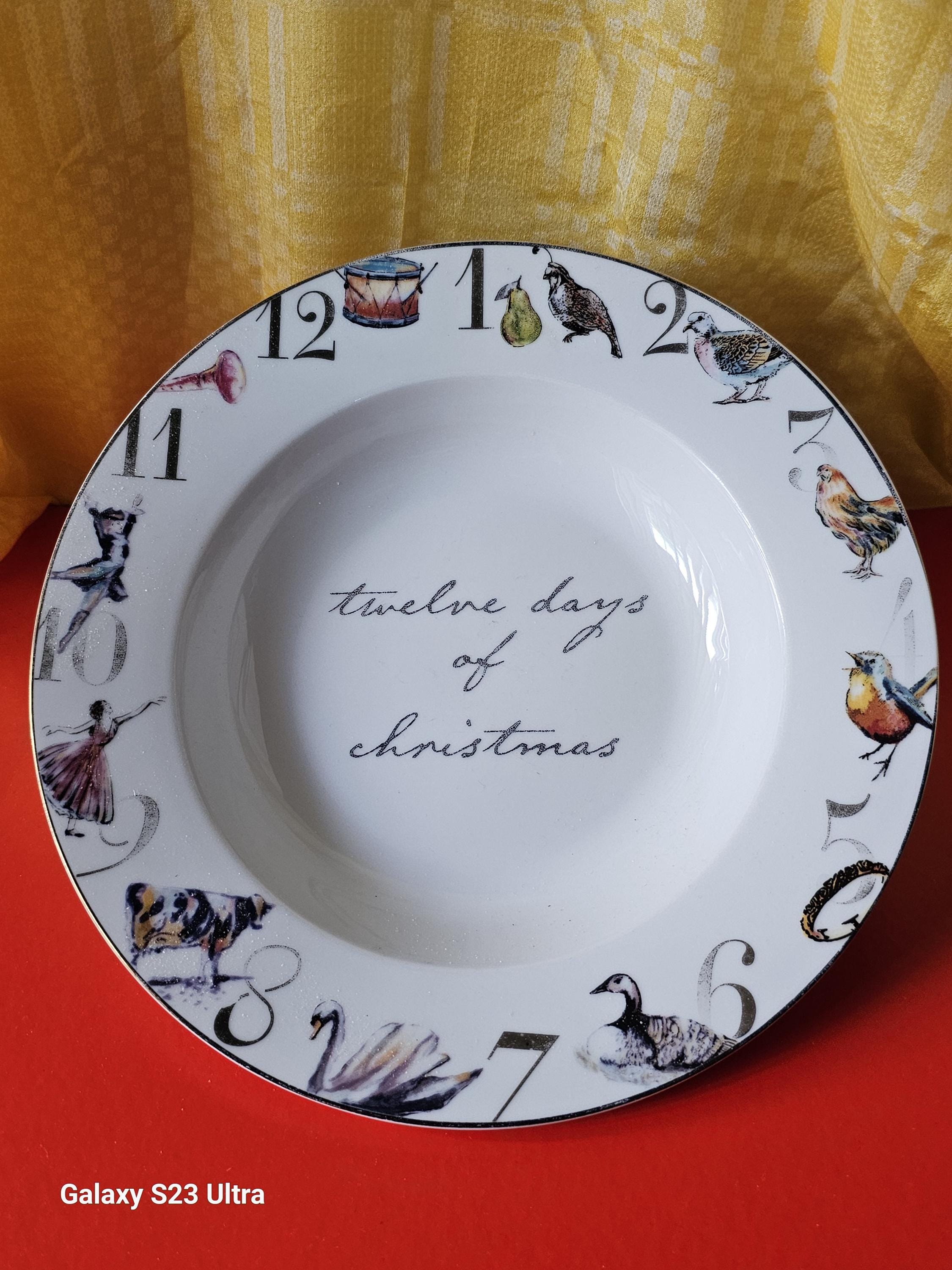 12 Days of Christmas Plates Canada