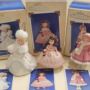 Hallmark Keepsake Madame Alexander Doll Ornament: Winter Wonderland, Amy March, Dancing Clara