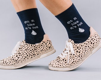 Gtt It Like It's Hot Nurse Socks | Nurse Gift - Graduation - Nurses Week | ICU - ER - Critical Care - Emergency Department