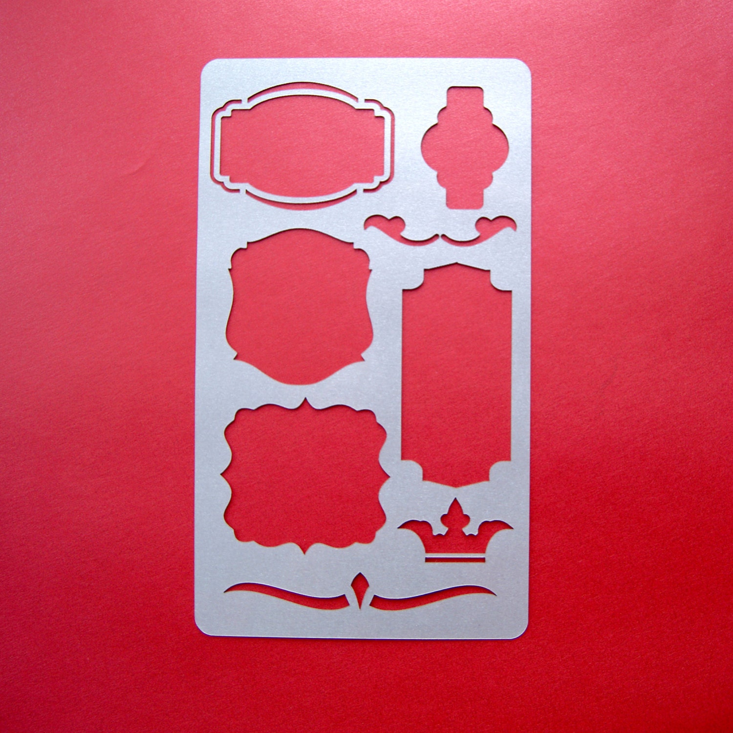 Silver Set of 3 STENCILS Pro Bullet Stencil for Bullet | Etsy