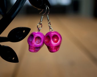 Skull earrings