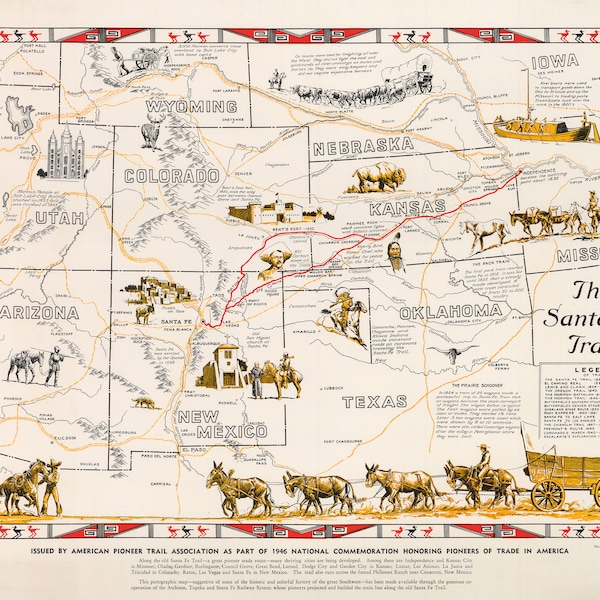 1945 The Santa Fe Trail