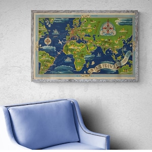 Air France Reseau Aerien Mondial, 1937