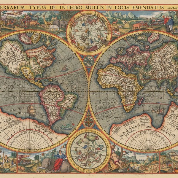 Old World Map - Orbis Terrarum ...