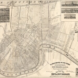 The World es Industrial and Cotton Centennial Exposition, New Orleans, Louisiana