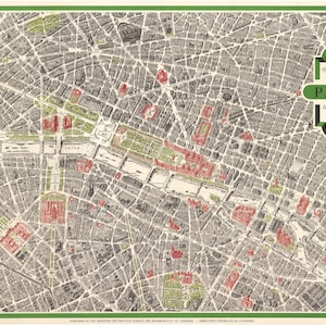 Blick auf das Zentrum von Paris aus der Luft genommen