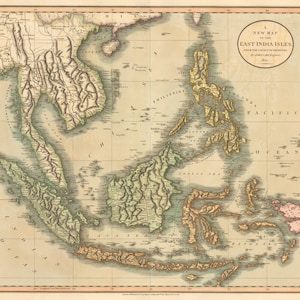 A New Map of the East India Isles