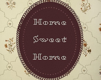 Home Sweet Home coconut wax candle