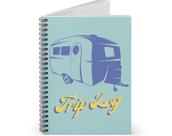 The Trip Log Spiral-Bound Notebook