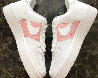 Nike Airforce 1 Pink Cloud Custom Sneakers