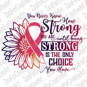 Be Strong Is Only Choice Breast Cancer Awareness Pink Ribbon Be Strong Is Only Choice Breast Cancer Awareness Pink Ribbon
