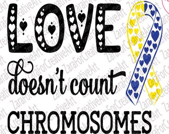 Love Doesnt Count Chromosomes Svg Etsy