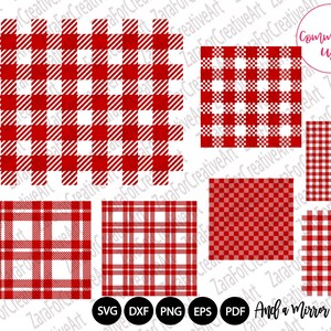 Buffalo plaid pattern svg  plaid stencil svg Print Silhouette, Cricut cut file digital download Digital Cut File Bestseller seamless pattern