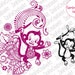 Download Monkey svg Monkey Mandala Zentangle SVG Mandala Zentangle ...