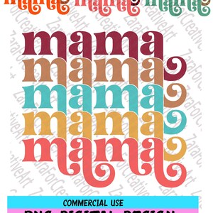MAMA Stacked PNG SVG Cutting File| 15 Sublimation Images | leopard Digital | Instant Download | Cheetah Funny Mom | Camo | Mom | Mothers Day