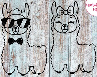 Download Cute llama | Etsy