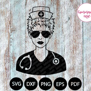Krankenschwester svg cute Krankenschwester svg Nursing SVG Stillschnitt Dateien Kurzhaar Krankenschwester Shirt Cricut Silhouette Krankenschwester Leben svg Stethoskop Krankenschwester Mütze