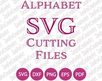 Monogram svg monogram letters svg handlettered Cut files Monogram Alphabet svg Alphabet font Svg fonts for Cricut Svg Fonts for Silhouette