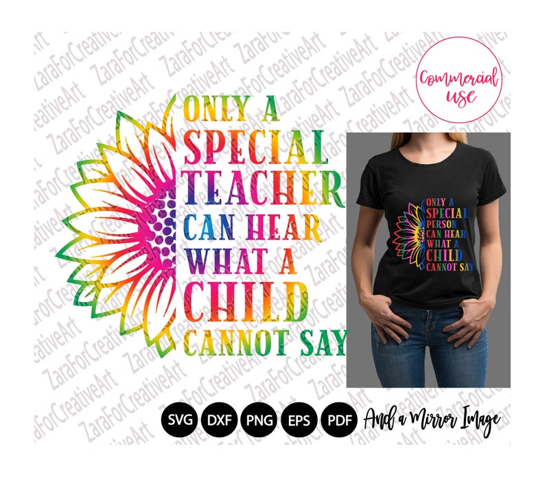 Special Education Teacher svg Autism Svg Only a Special | Etsy
